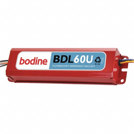 BODINE Emergency Fluorescent Ballast 120 to 277V AC, 1_2 Bulbs
