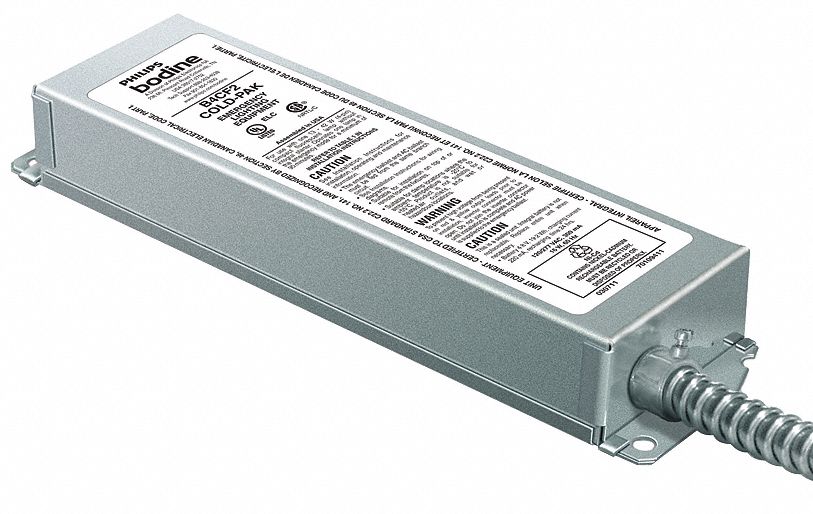 BODINE Bodine, Electronic, Emergency Fluorescent Ballast, Input Voltage