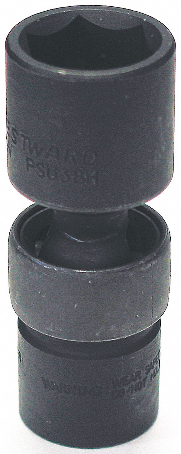 SOCKET U-JOINT IMP 1/2IN DR 21MM