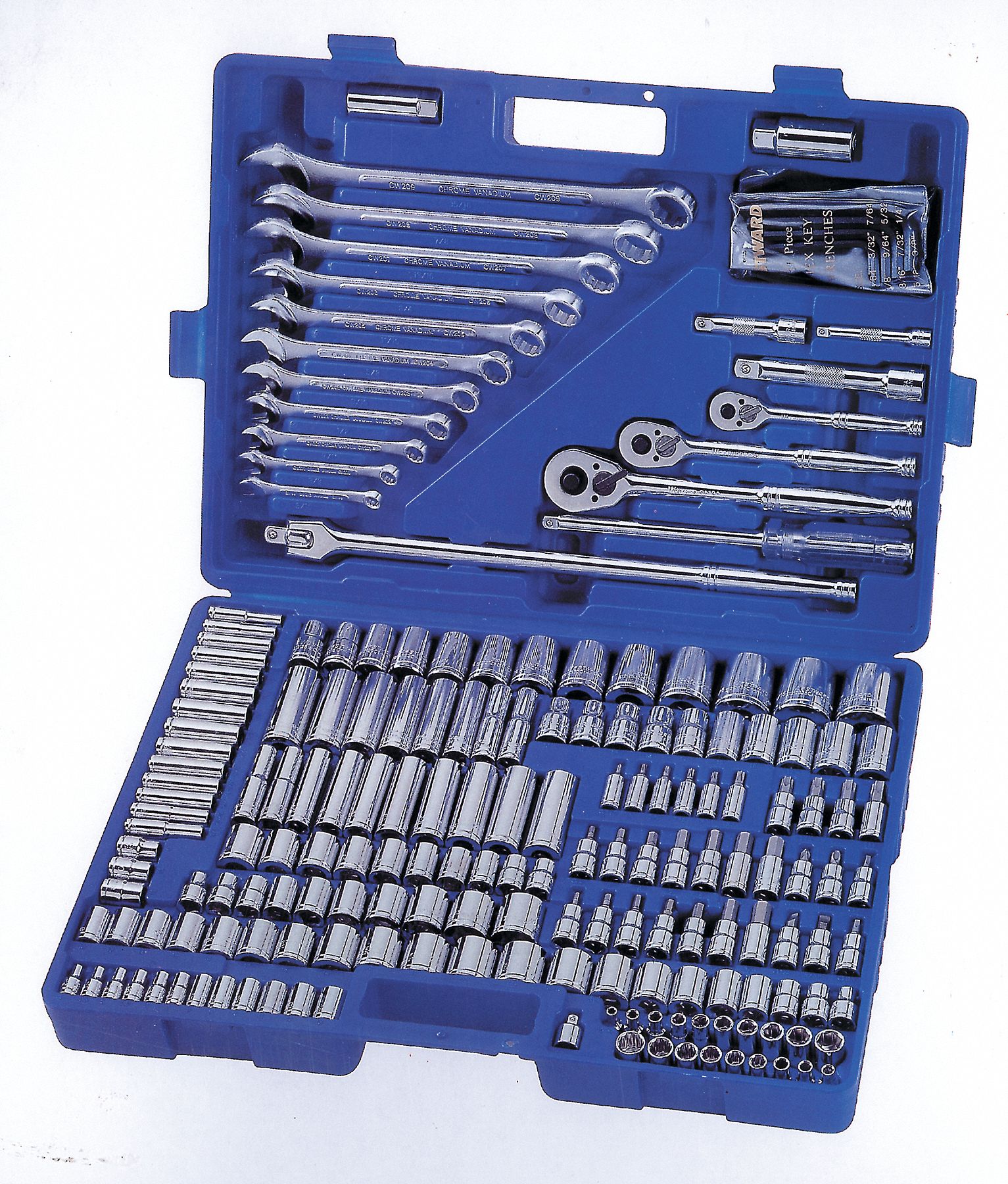 Westward Plastic,Tool Case,16 3/8 in 45KK76 