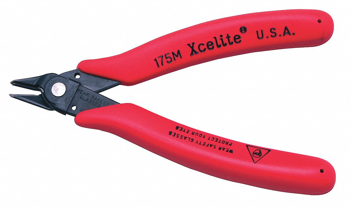 XCELITE PLIERS SHEARCUTTER MICRO SAFET Test Clips and Probes