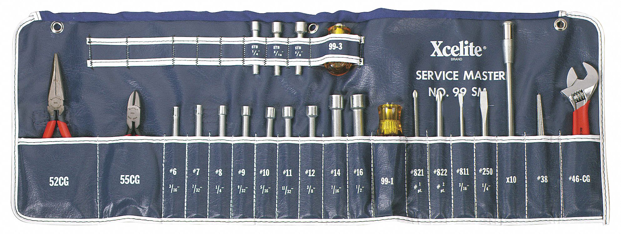 ELECTRONICS TOOL KIT, 23 TOTAL PIECES, DRIVERS AND BITS/PLIERS/WRENCHES, TOOL ROLL