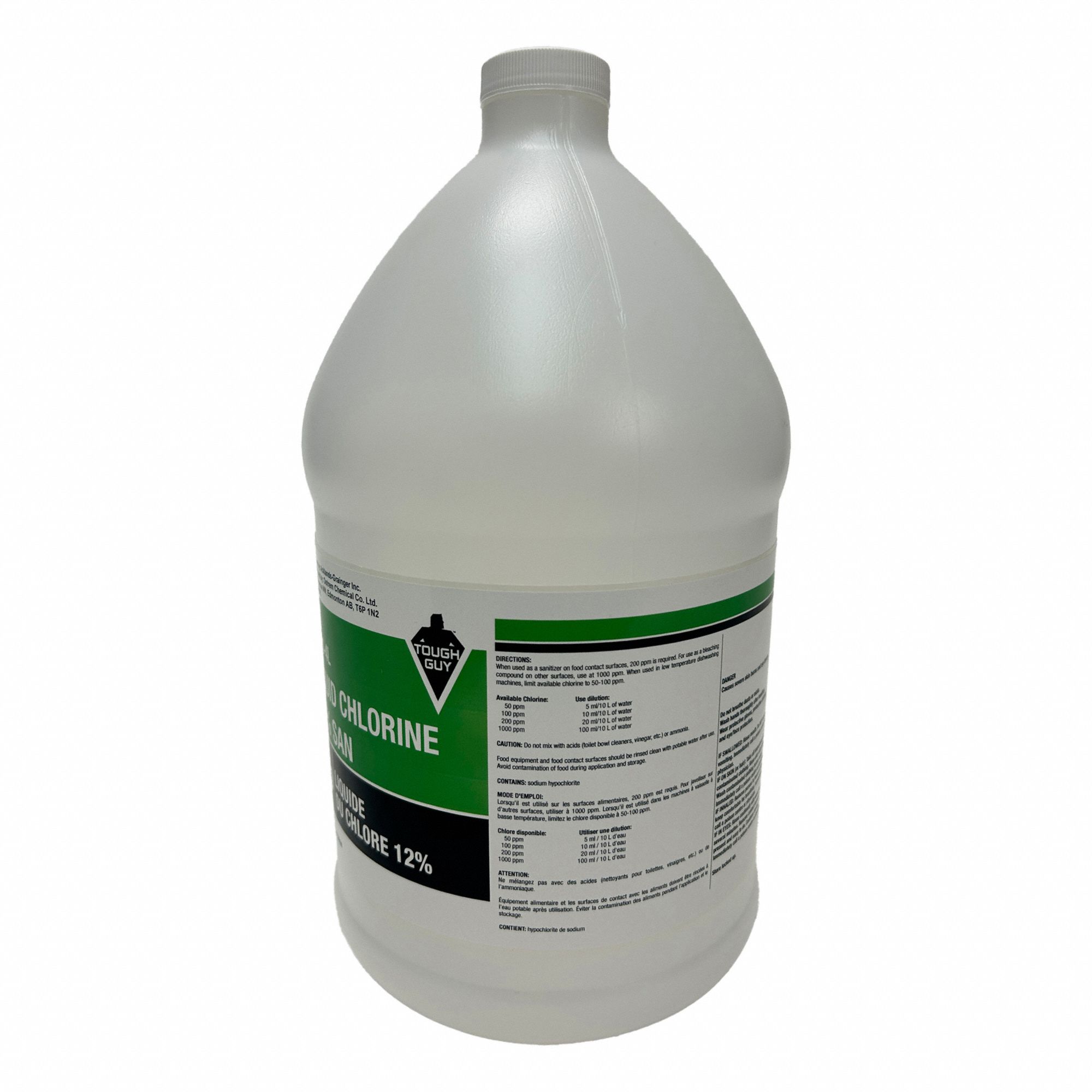 DESINFECTANT LIQUIDE CHLORE 12P 4L