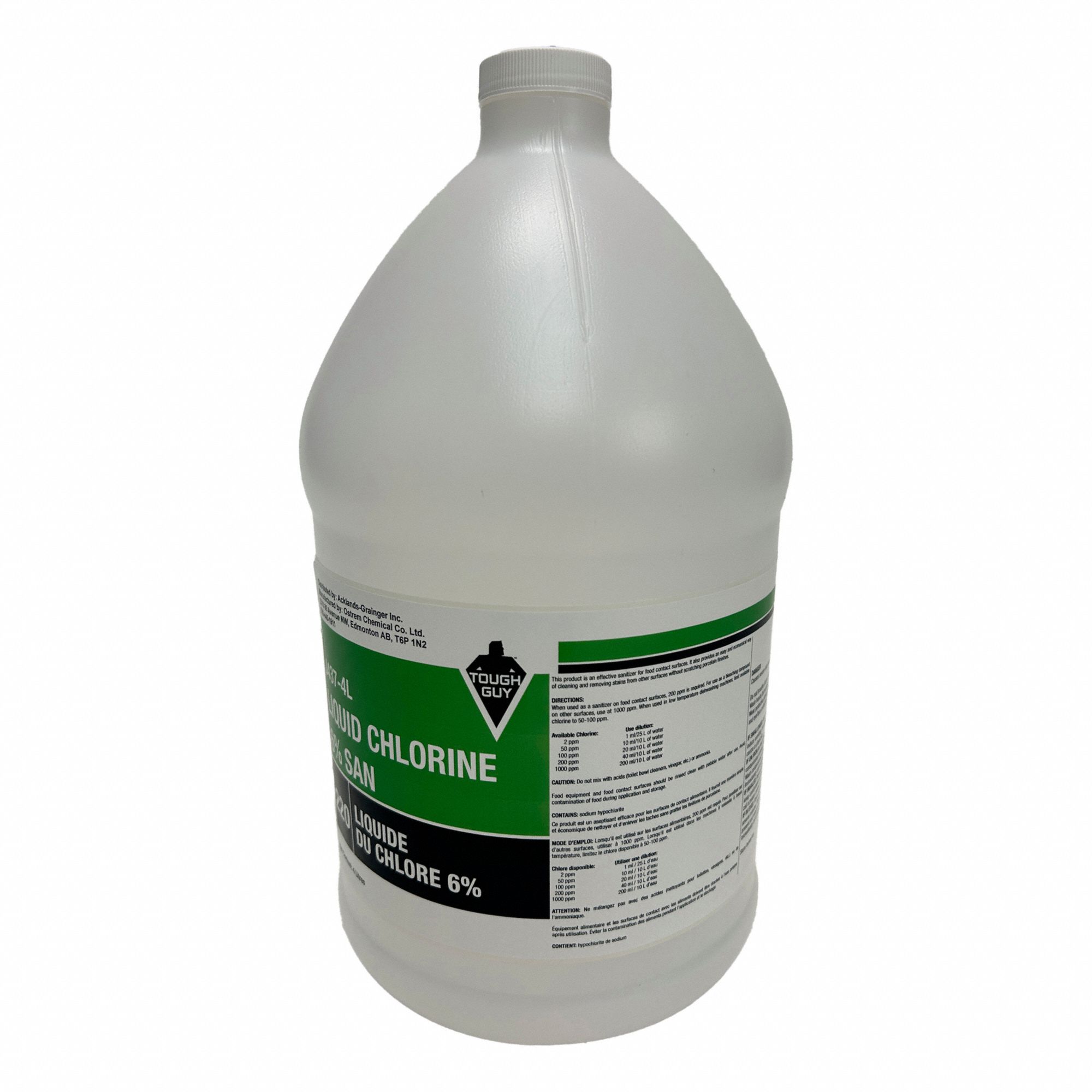 SANITIZER CHLORINE LIQ 6PCT 4L