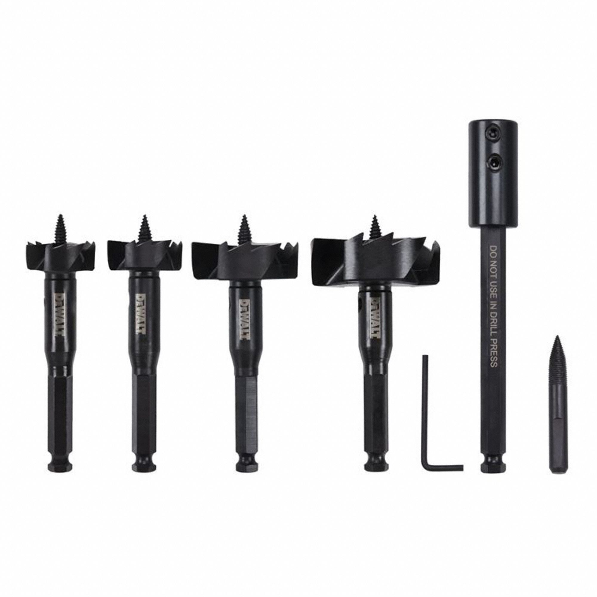 Drill press bit deals set