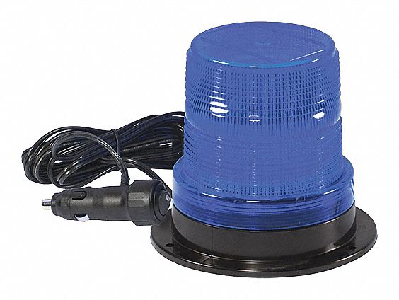 BEACON STROBE MAG BASE BLUE