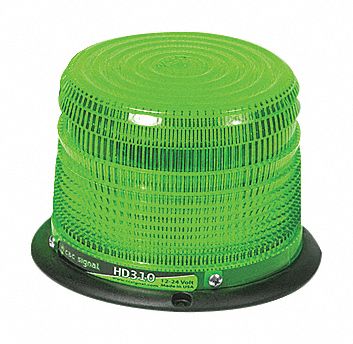 CHECKERS BEACON STROBE 4.25IN DIA GREEN - Vehicle Strobes and Beacons ...