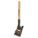 ROOFER'S SPADE, SHORT HANDLE, GRIPLESS, 5.31 IN LENGTH X 6 IN WIDTH BLADE, 21 IN HANDLE, ASH/STEEL