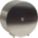 TOILET PAPER DISPENSER, JUMBO CORE, HORIZONTAL SINGLE ROLL, STEEL, SILVER