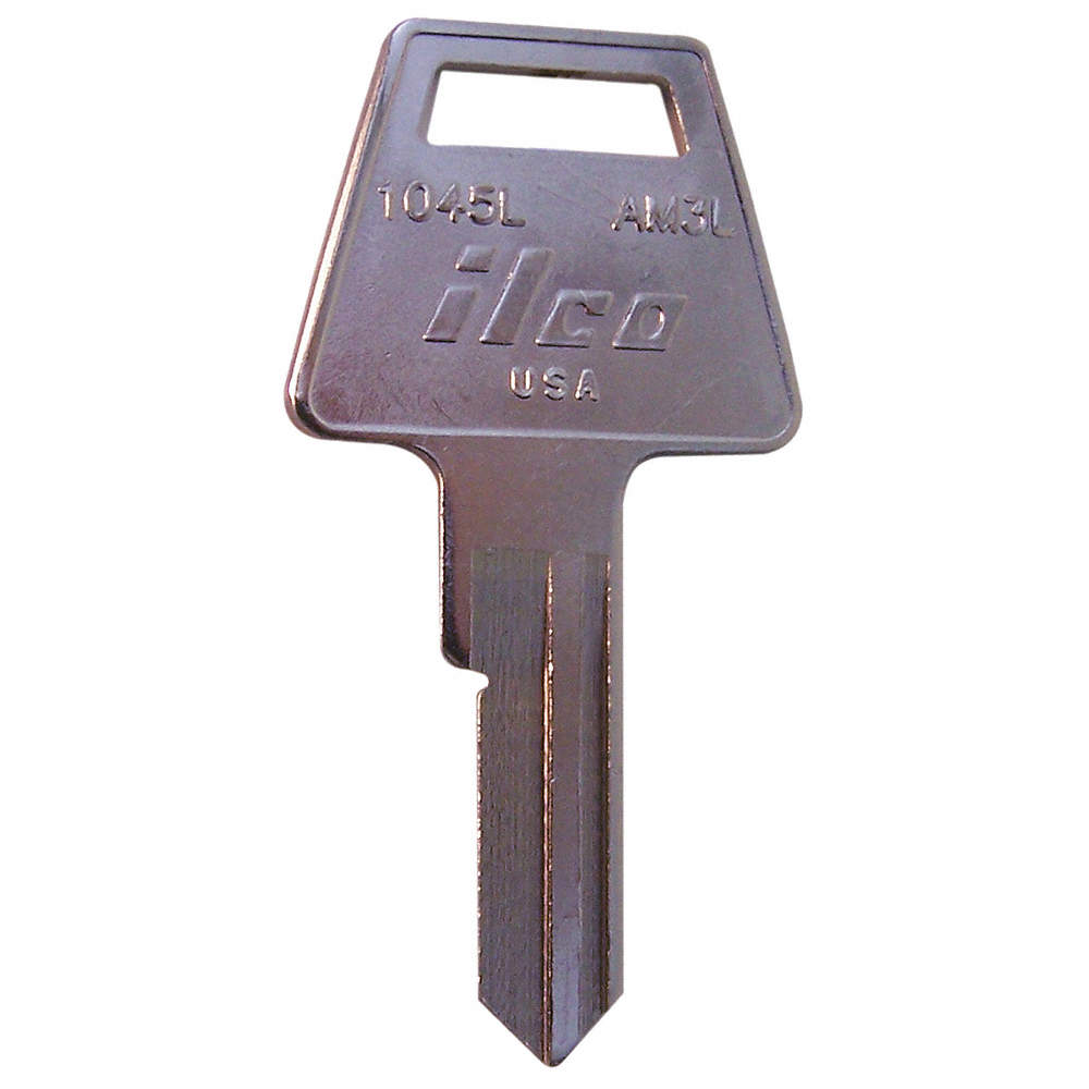 KABA ILCO 1045-AM3 Key Blank,Brass,Type AM3,5 Pin,PK10