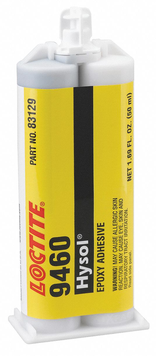 Loctite Black Epoxy Adhesive,50mL Dual Cartridge