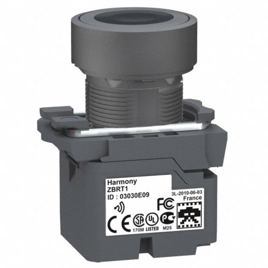 SCHNEIDER ELECTRIC Push Button with Transmitter 12Z277ZB5RTA2 Grainger