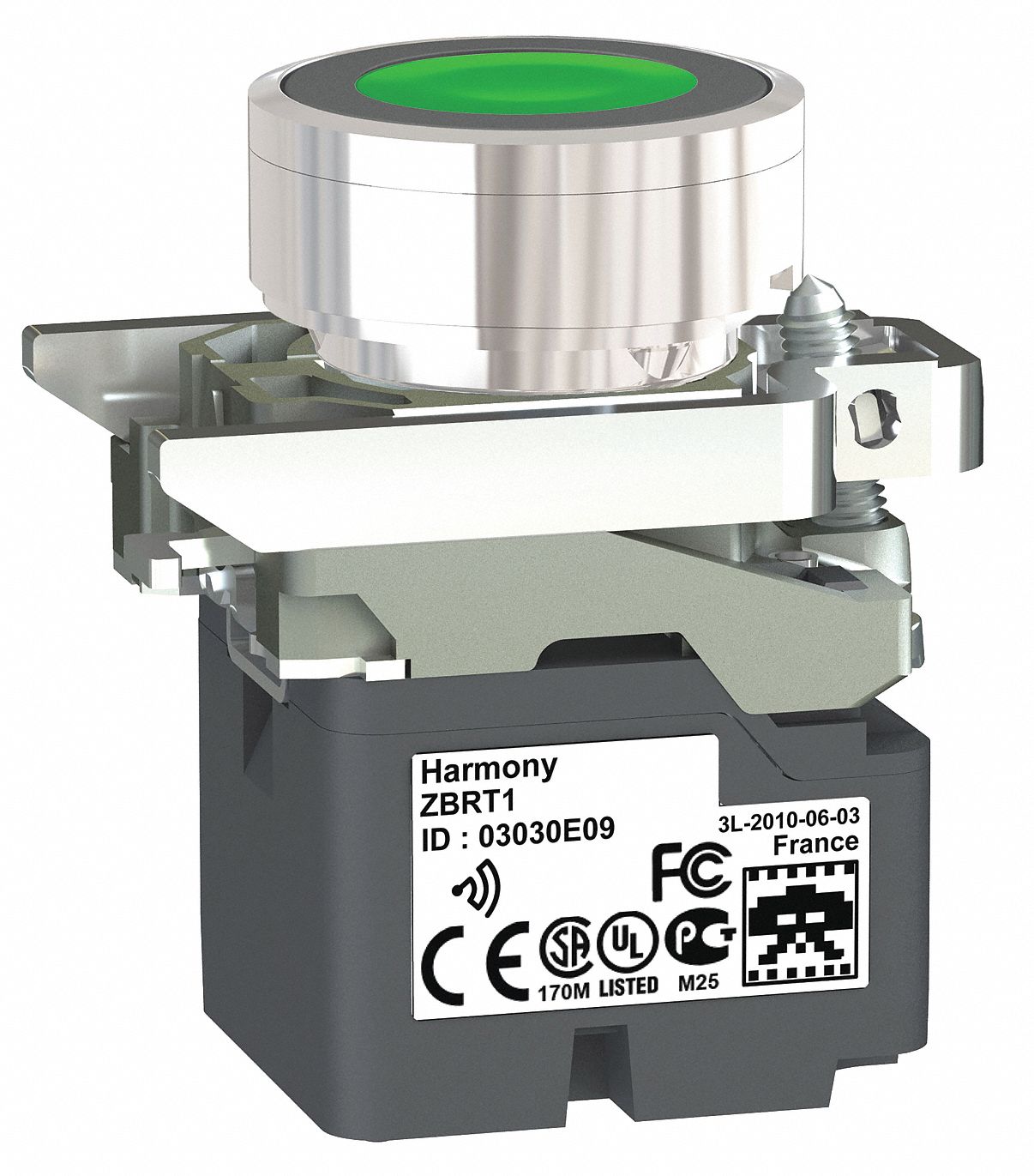 SCHNEIDER ELECTRIC, Momentary, Flush Push Button, Push Button with