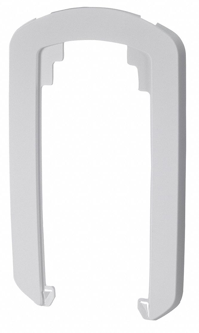 WALL PLATE, ABS PLASTIC, WHITE, COMPATIBLE WITH 8720-06/8771-06, 12 PK