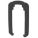 WALL PLATE, ABS PLASTIC, BLACK, COMPATIBLE WITH 8828-06/8886-06/8888-06, 12 PK