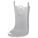 DISPENSER FLOOR AND WALL PROTECTOR, SHIELD SERIES, 6⅛ IN OVERALL H, WHITE, 12 PK