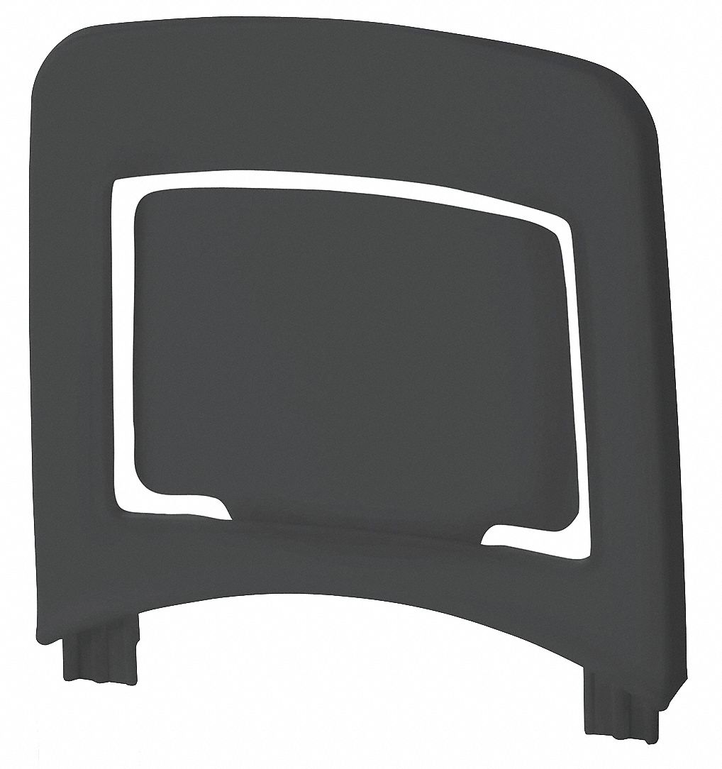 MESSENGER STATION, ABS PLASTIC, BLACK, 12 PK