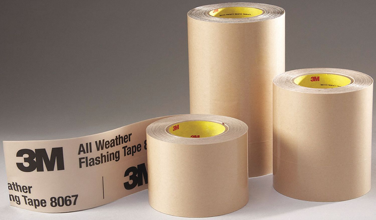 ALL-WEATHER FLASHING TAPE, SELF-ADHESIVE, TAN, 75 FT X 9 IN
