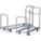 Folding/Stacked Chair Cart,50-3/4 x 22in