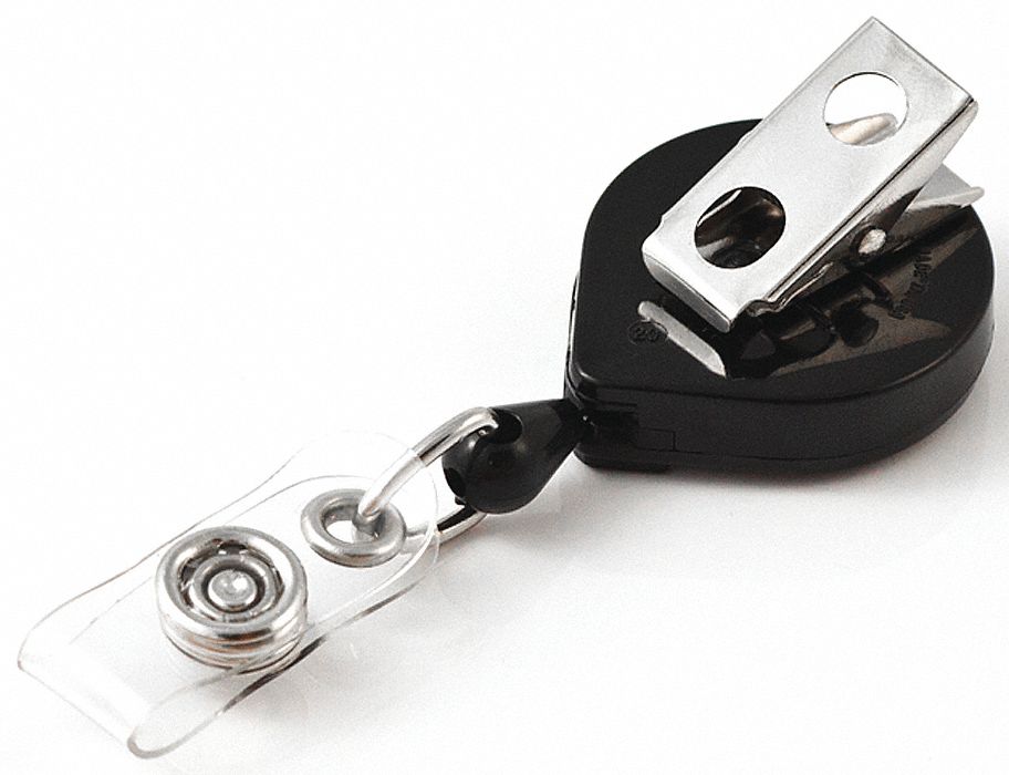 CLIP SWIVEL BLK MINIBAK ID VNL STRP