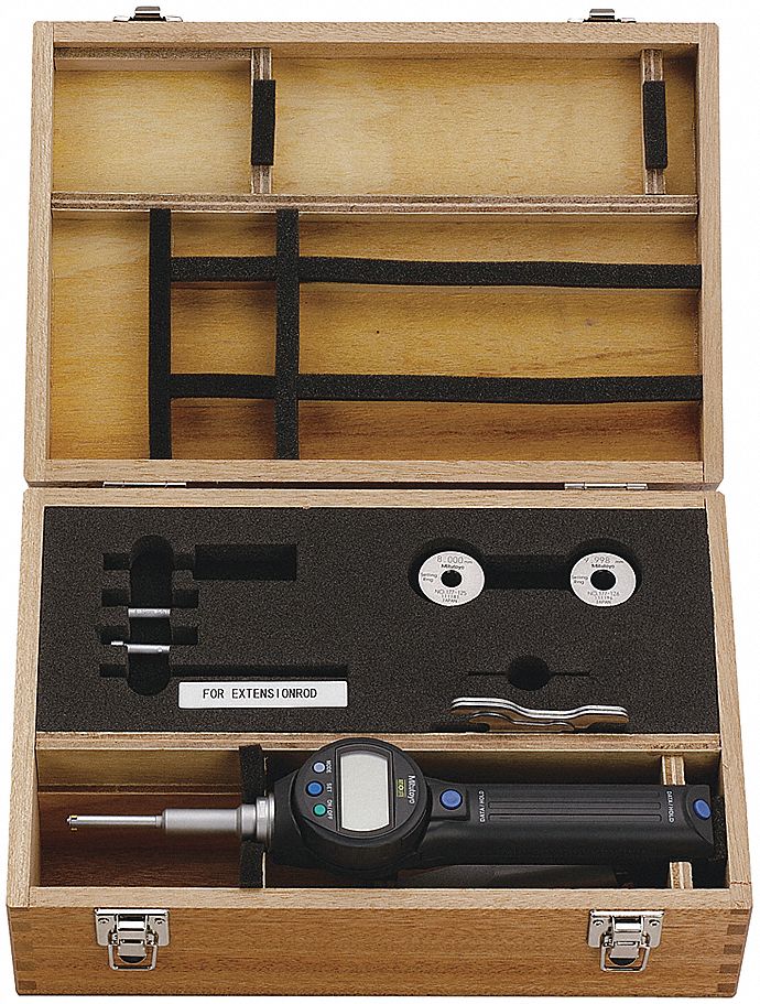 BORE GAUGE SET, +/-0.0003, +/-0.00025 IN ACCURACY