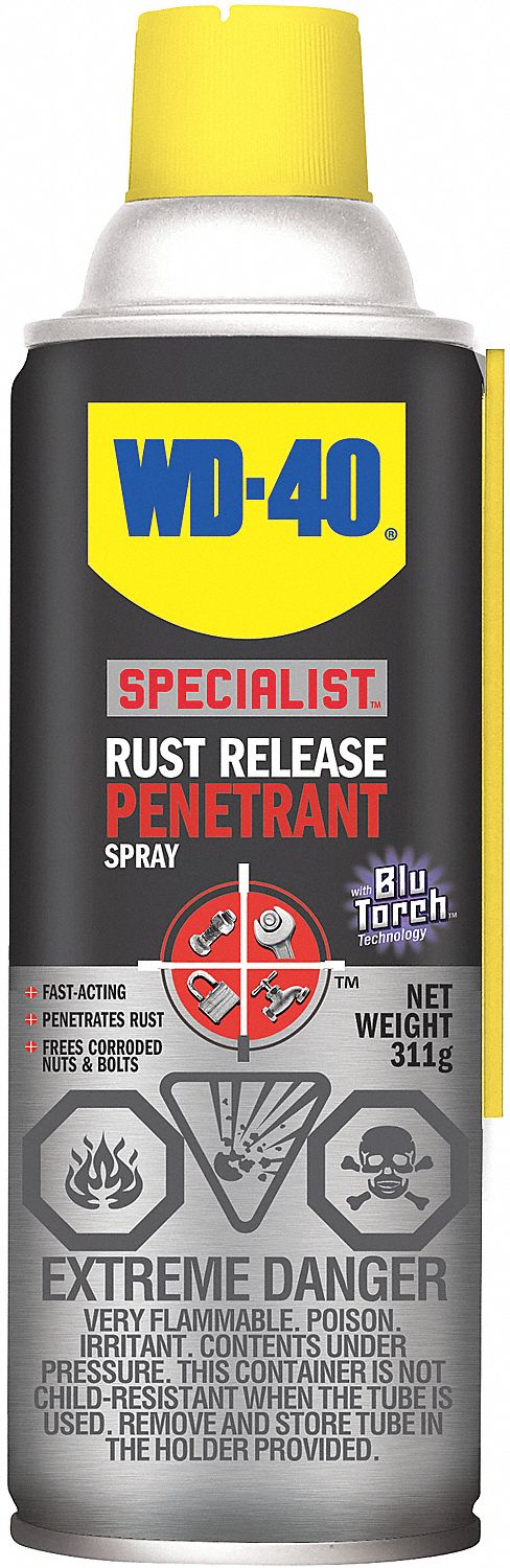 WD-40 RUST RELEASE PENETRANT, AEROSOL, 311 G, CAN