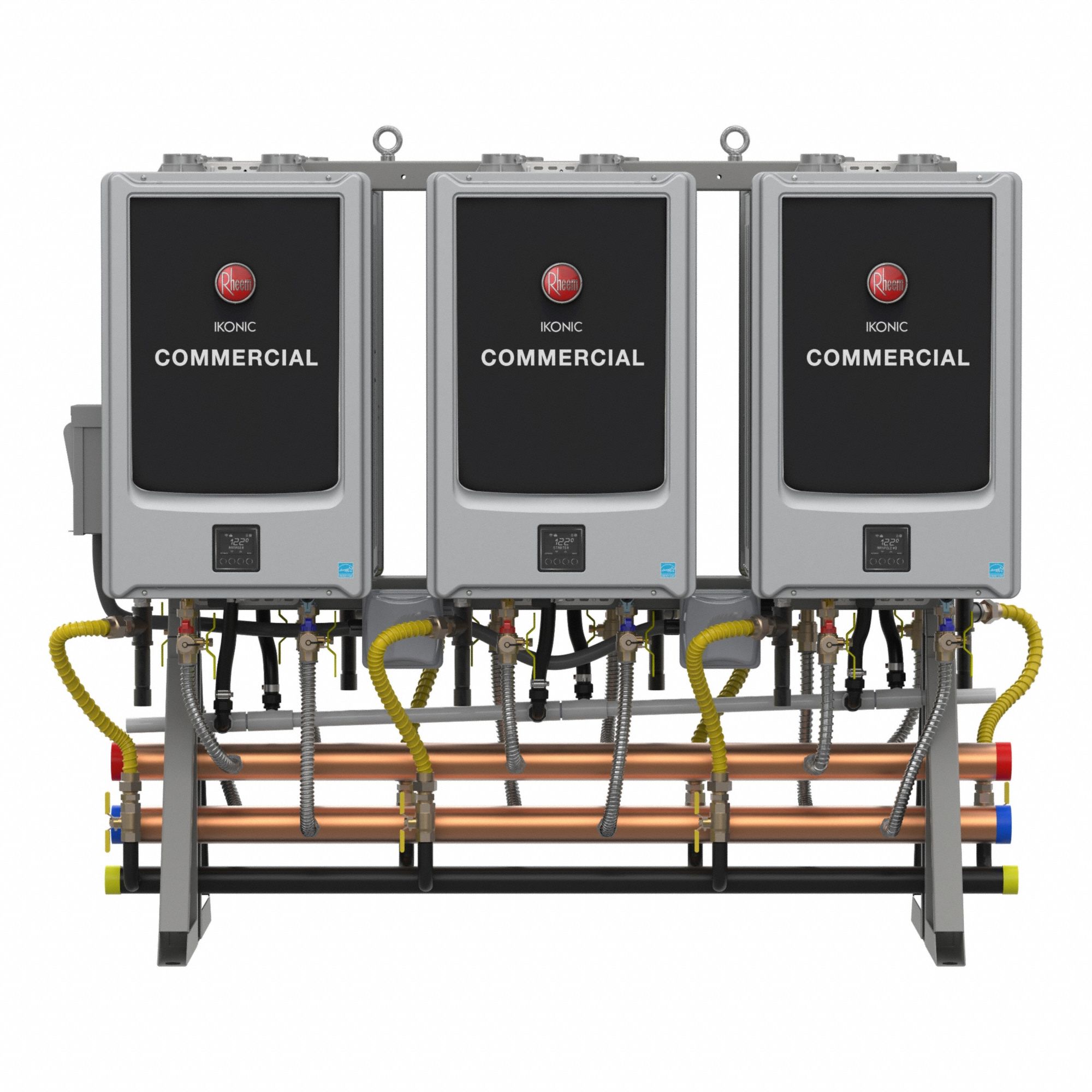 RHEEM, Indoor, Natural Gas, Gas Tankless Water Heater - 909DM9|RTRS ...