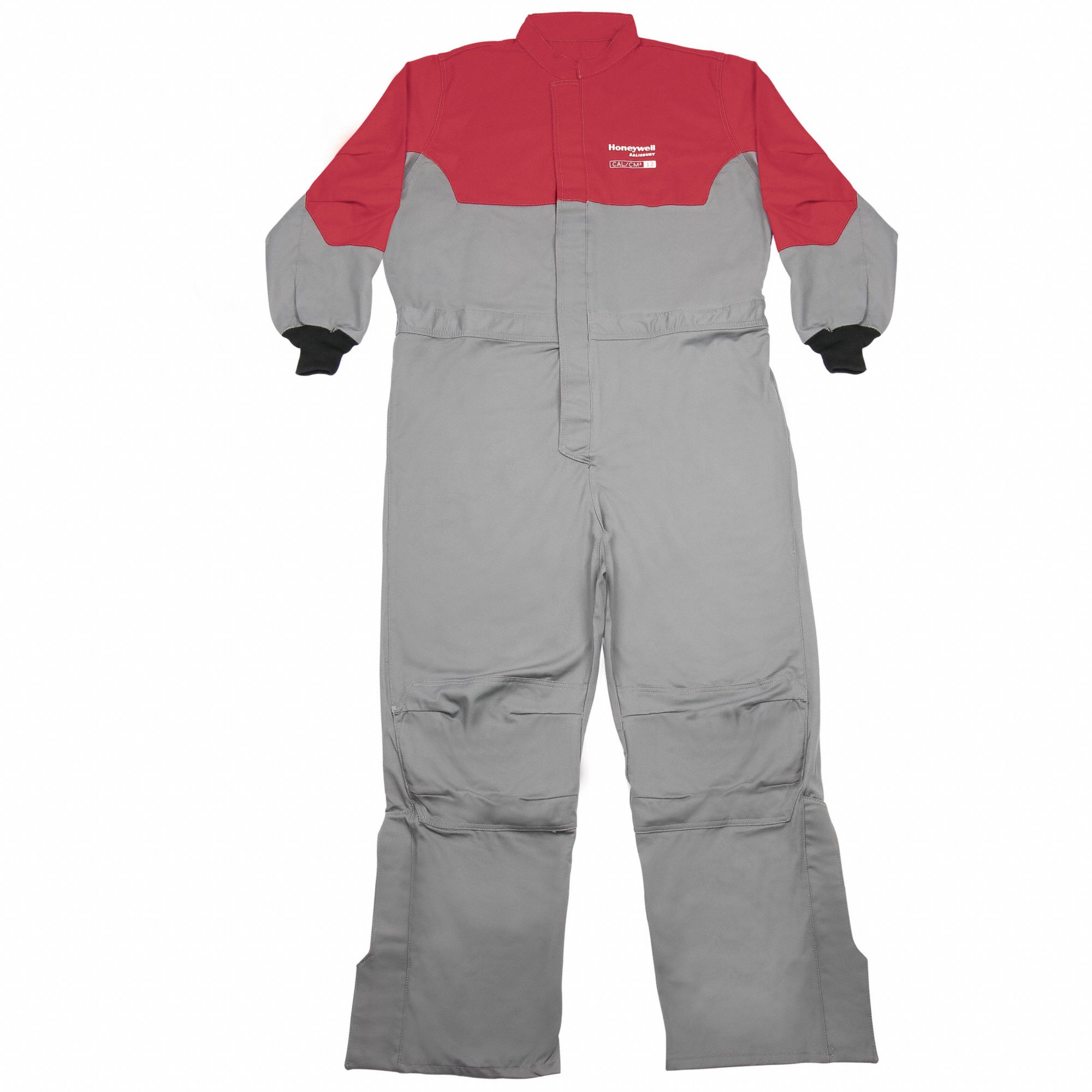 Coverall, Gray/Red, ATPV 12 cal/sq cm