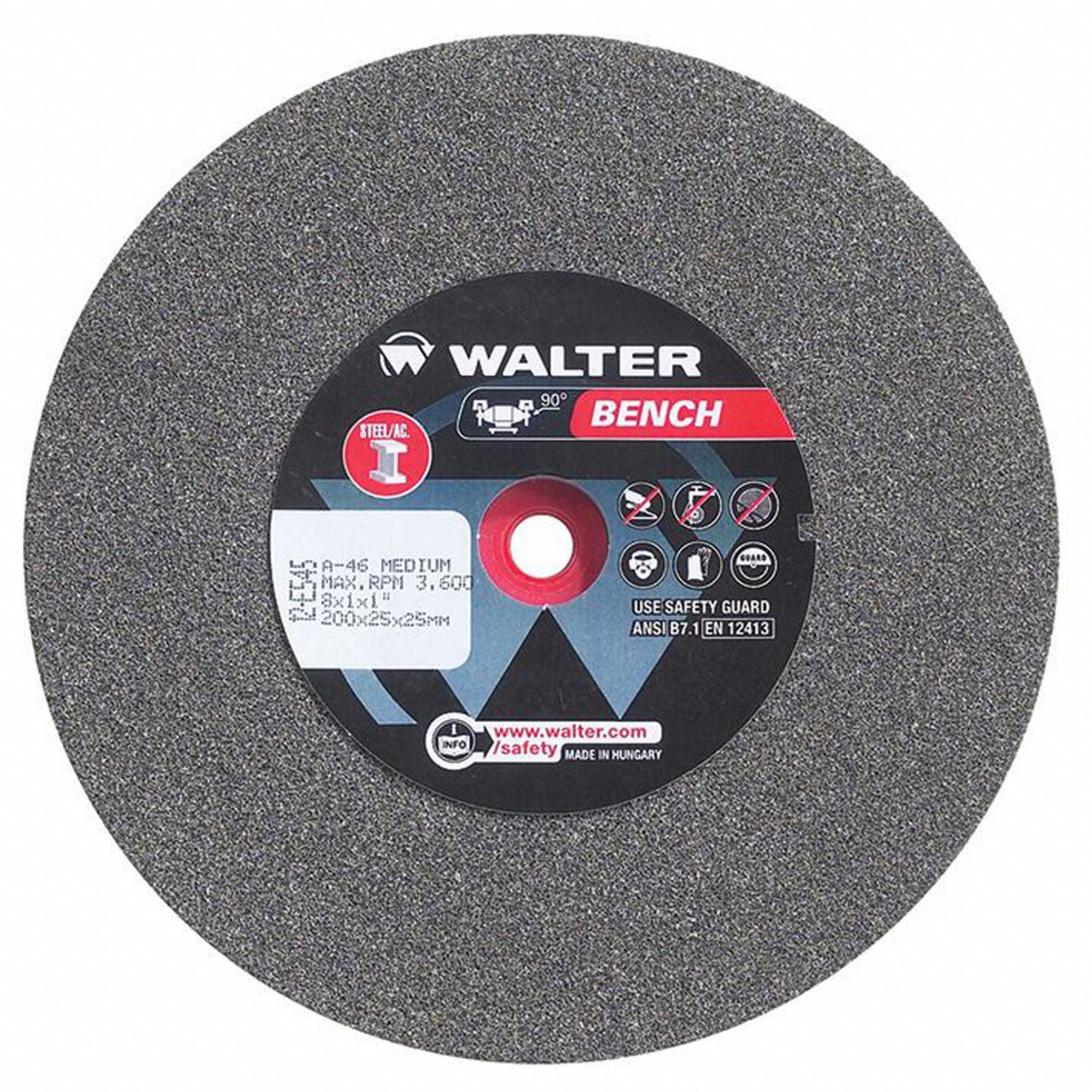 Grinding Wheel, 8"x1"x1"