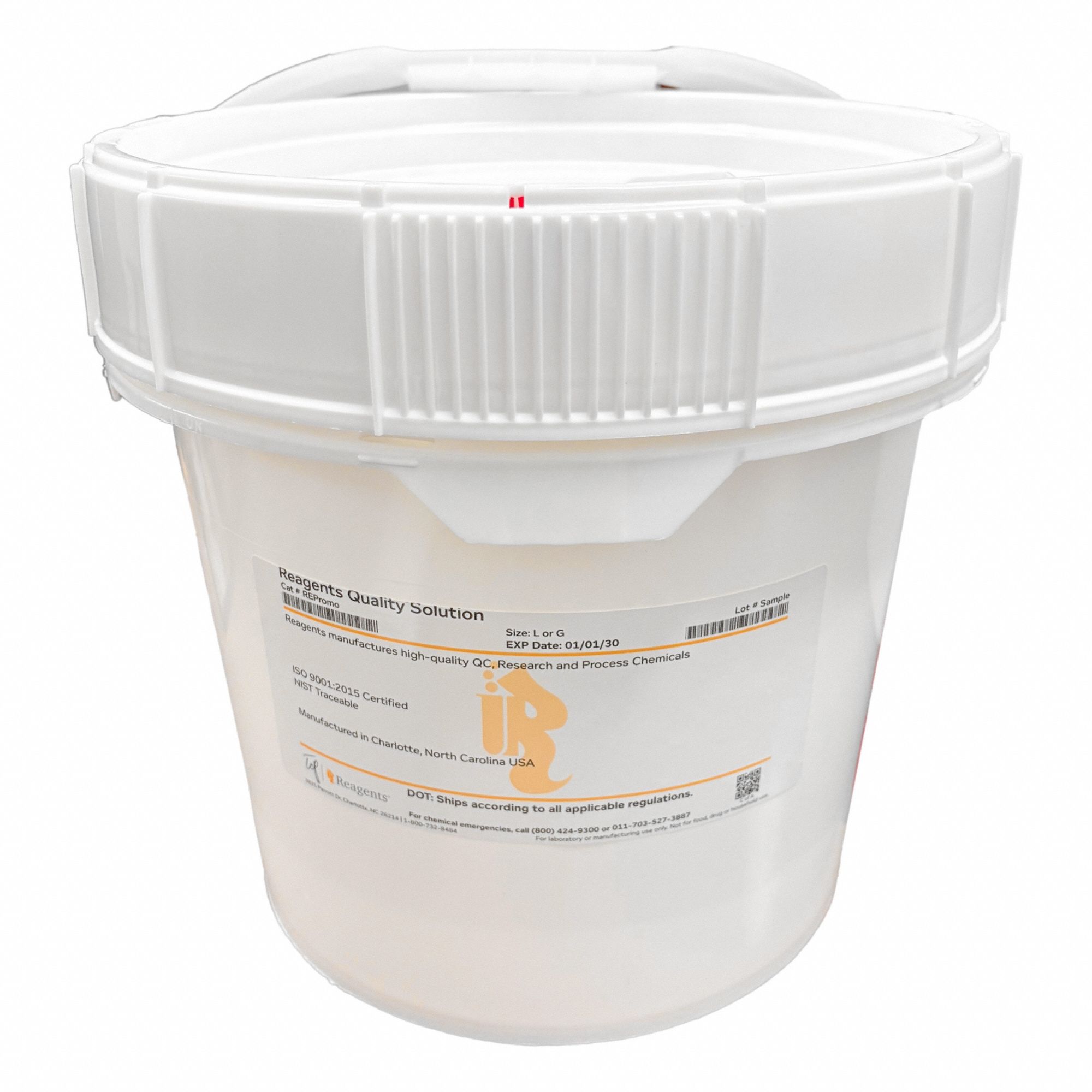 Ammonium Nitrate: ACS Reagent, 12 kg, 6484-52-2, <gt/>95% Concentration, Reagent, Solid, Drum, 1