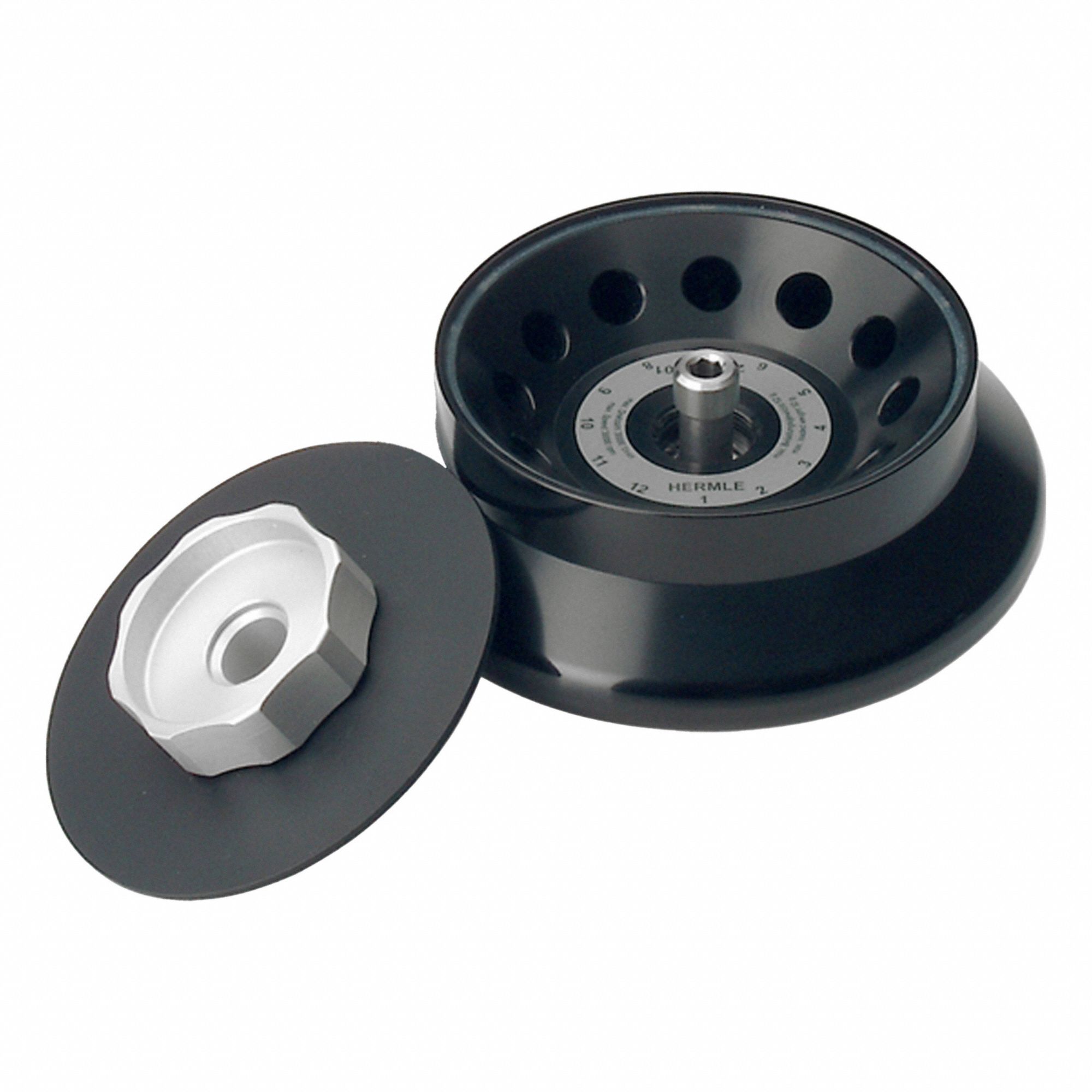 Laboratory Rotor: Centrifuges, Rotor, 5 3/4 in Overall Dia, Fixed, (12) 1.5/2.0 mL