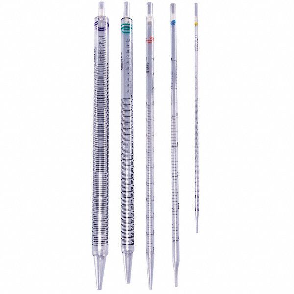 Serological Pipette: 1 mL Capacity, 0.1 mL Graduation Increments, Sterile, Polystyrene