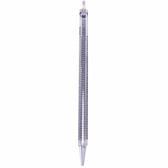 Serological Pipette: 50 mL Capacity, 0.5 mL Graduation Increments, Sterile, Polystyrene
