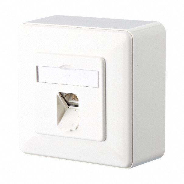 Wall Outlet White 3.346 H 3.346 W