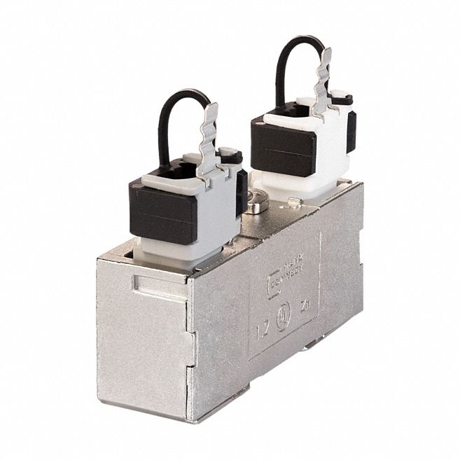 Cable Connector: Cable, GD-Zn (Zinc Die-Cast), IDC Connection, 360° Mounting Angle