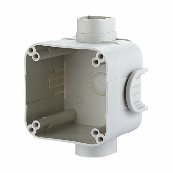 RJ45 Housing: Flush, 180° Mounting Angle, Unequipped
