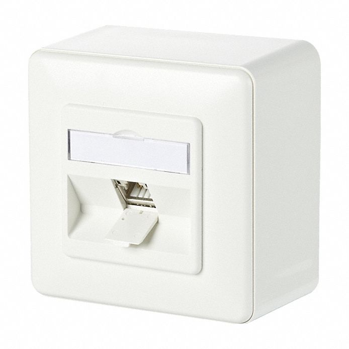 Wall Outlet White 3.368 H 3.368 W