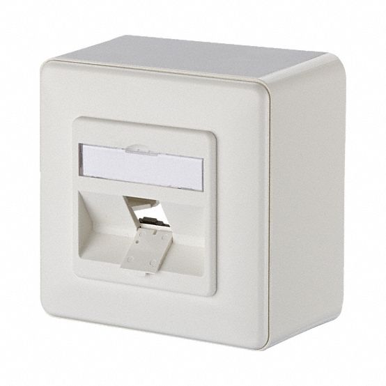 Wall Outlet White 3.346 H 3.346 W