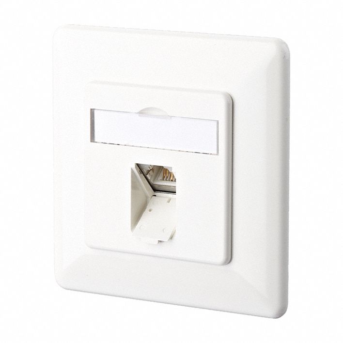 Wall Outlet White 3.169 H 3.169 W