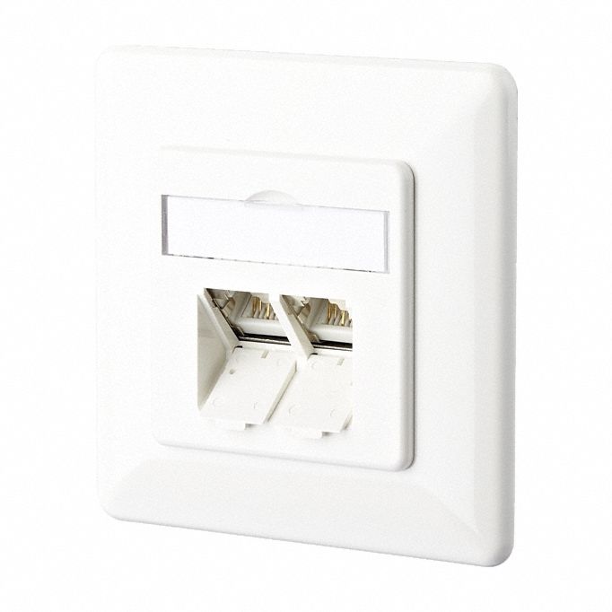 Wall Outlet White 3.169 H 3.169 W
