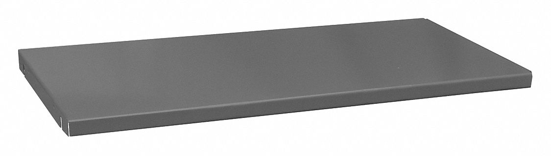 SHELF, GREY, 21 3/8 X 59 1/2 X 1 1/8 IN, STEEL