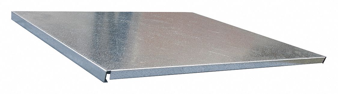 Safety Cabinet Shelf: Std Flammable Cabinets, 12 gal/16 gal/22 gal, 19 3/4 in x 13 5/8 in, Gray