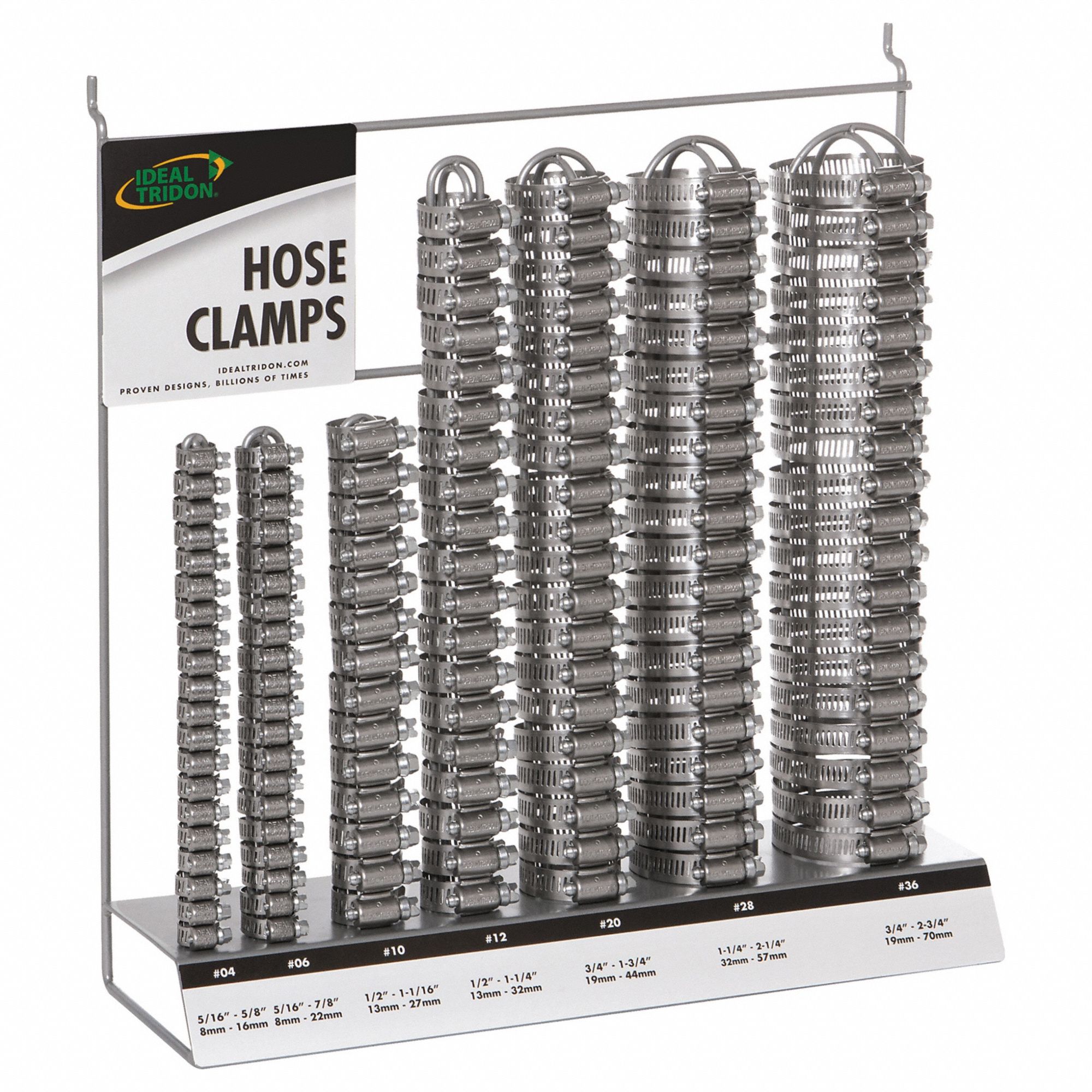 Hose clamp deals rack