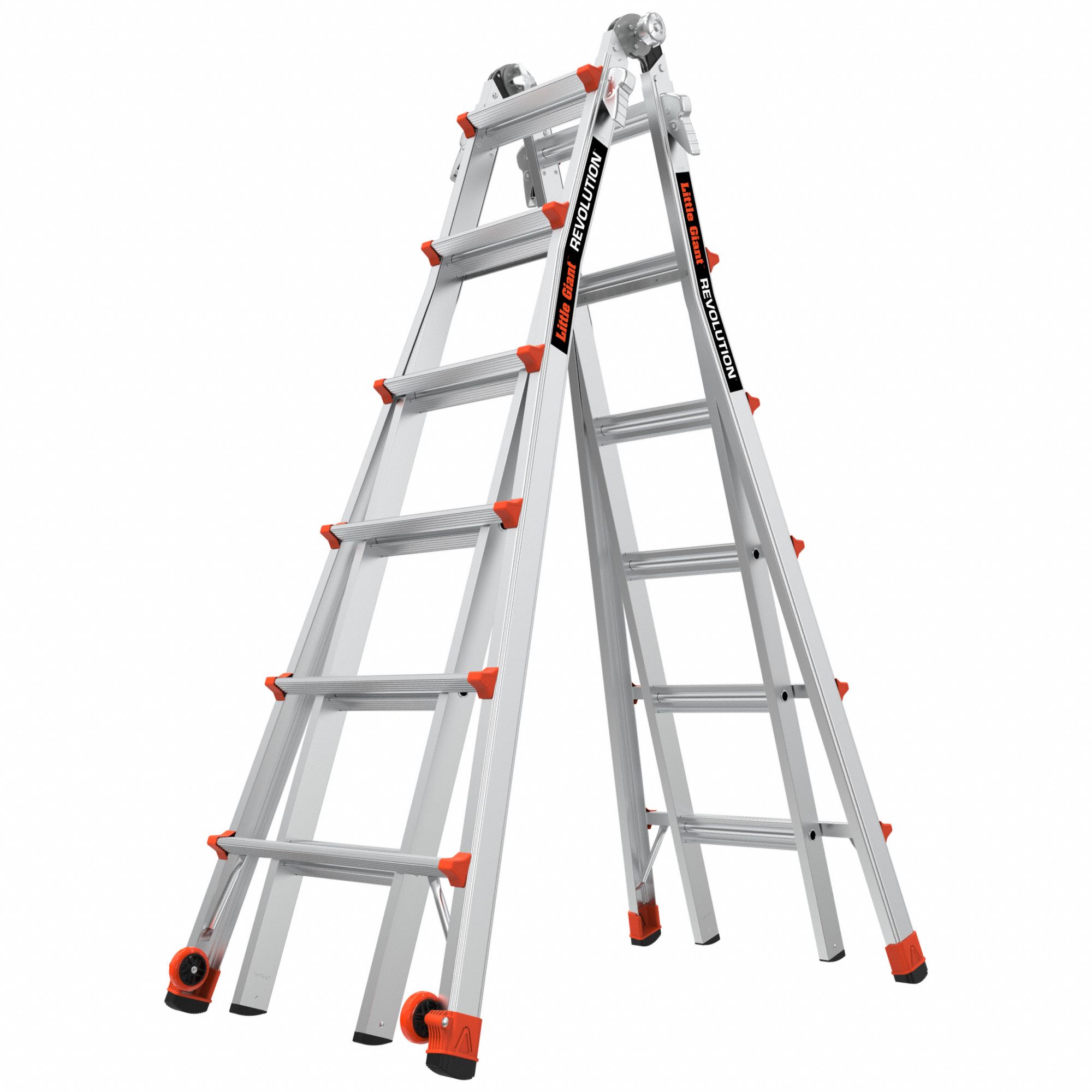 LITTLE GIANT 13126 001 Ladder Aluminum 6 to 11 ft H 300 lb Cap