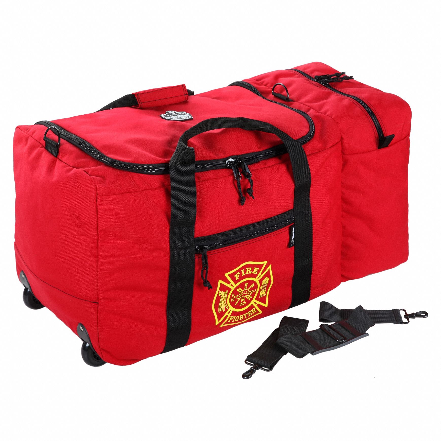 DUFFEL BAG,RED,31" L
