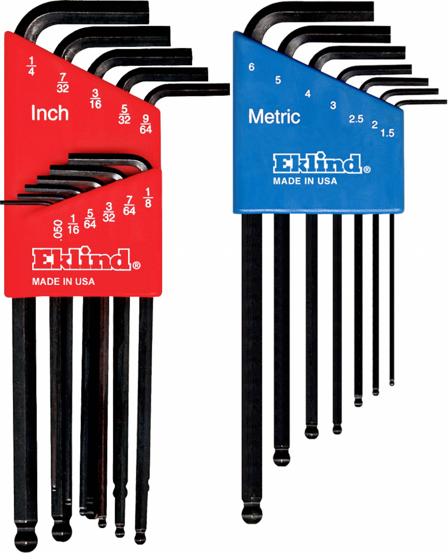 EKLIND, 16 or More Pieces, Ball-Hex-L™, Hex Key - 893HP7|13218 - Grainger