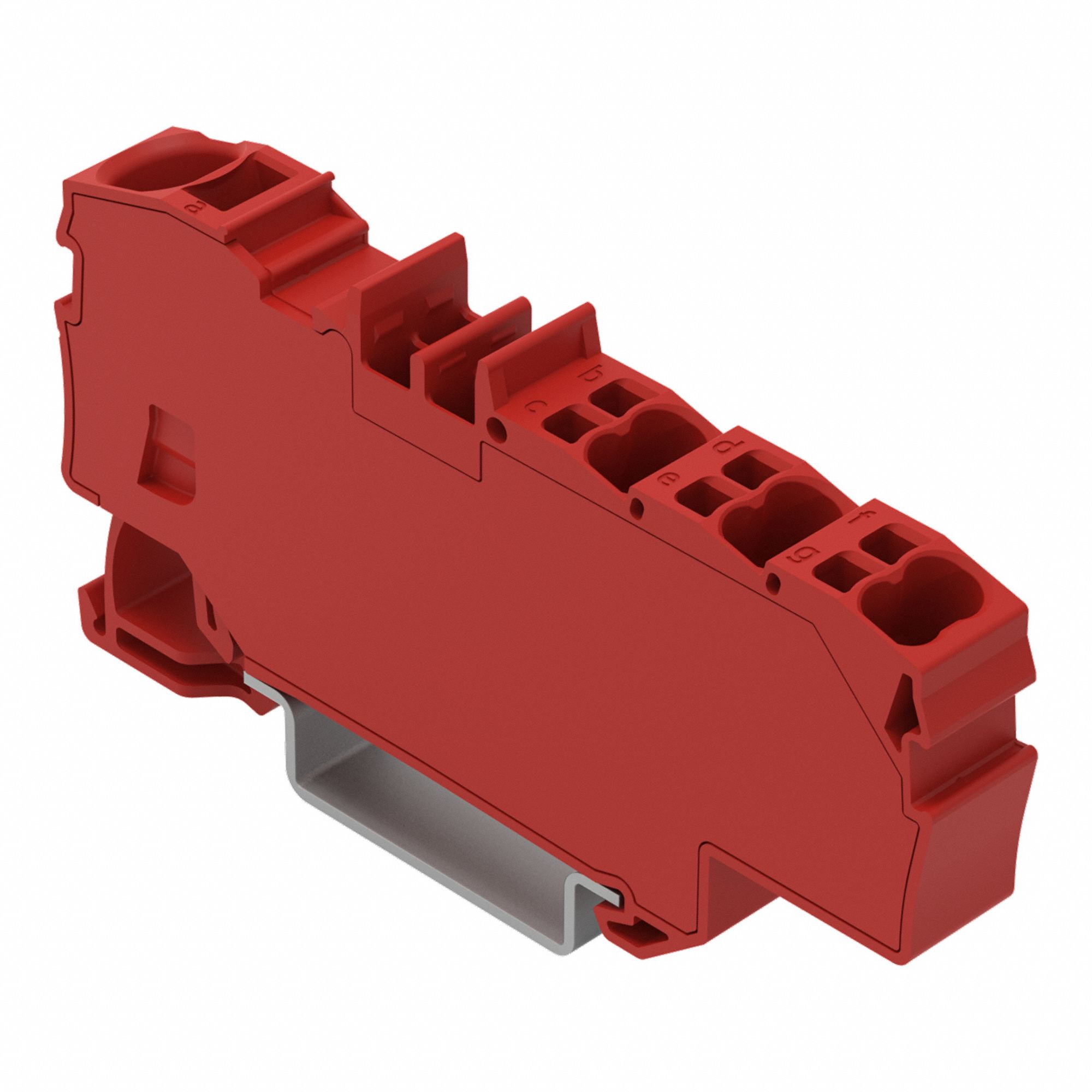Terminal Block 2.91 L 1.3 W 800V Red