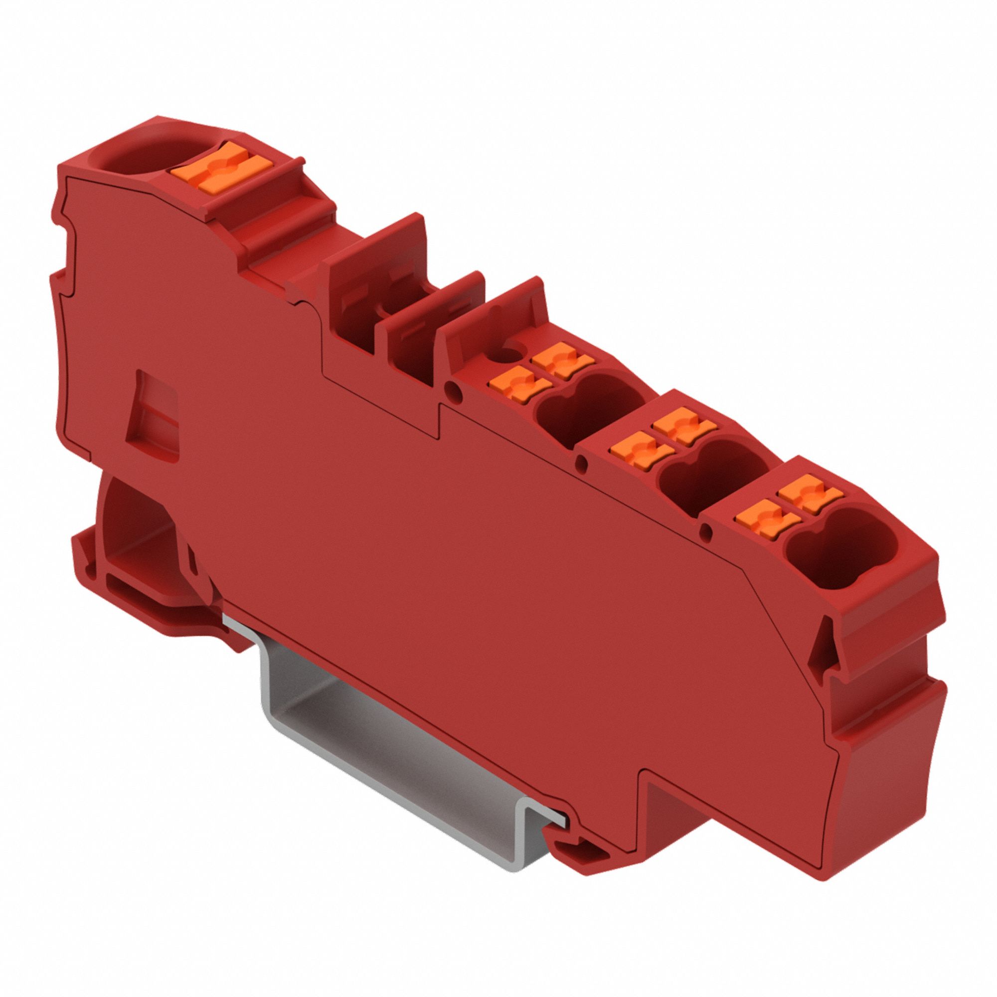 Terminal Block 2.91 L 1.3 W 800V Red