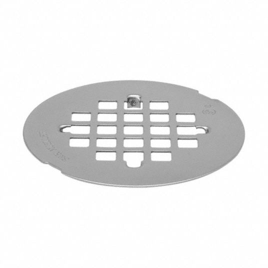 Artiwell 4-1/4” OD Snap-In Shower Drain Cover, Round Shower Drain Strainer Grid, Replacement Cover, Designed for Long-Lasting