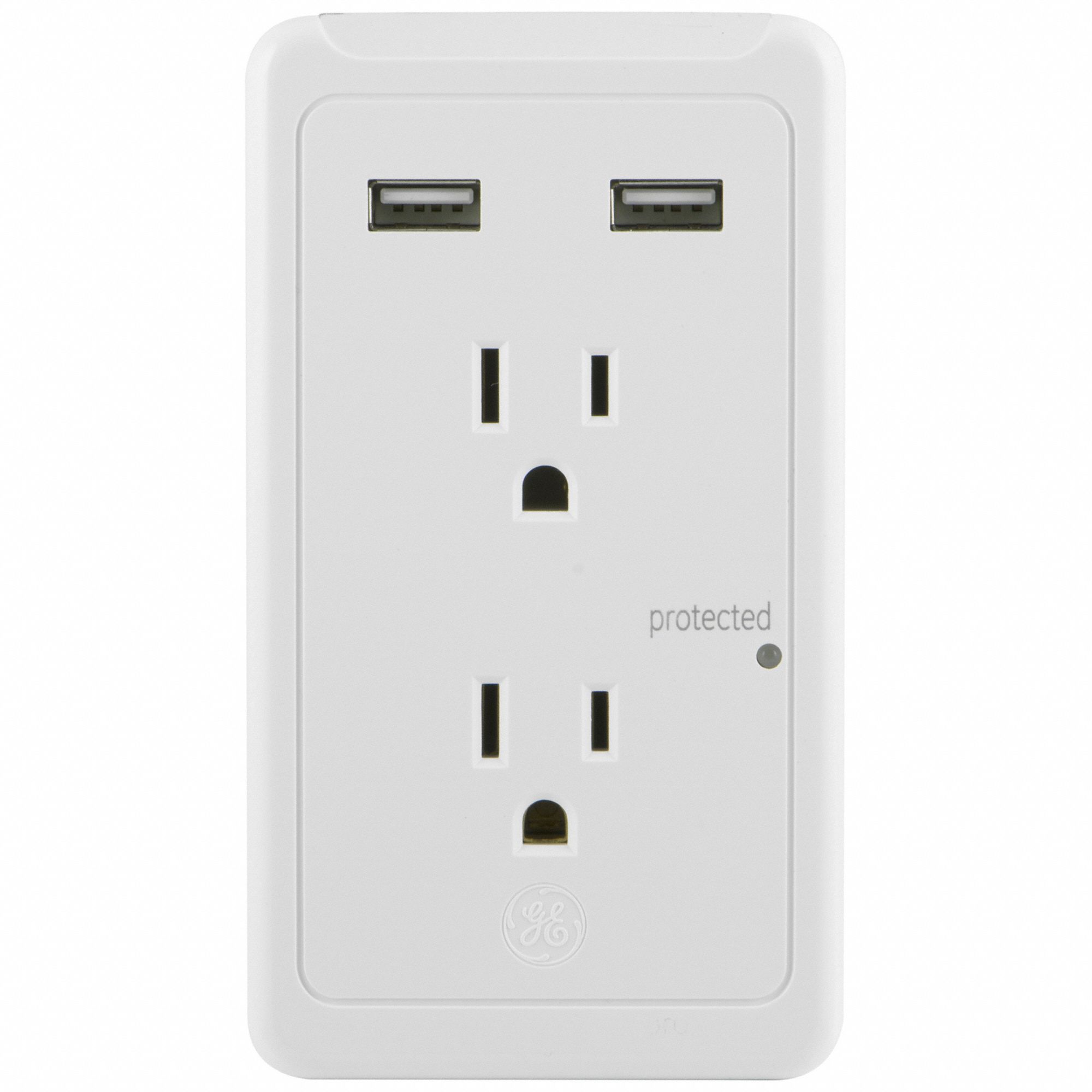 GE, MultiOutlet Tap Surge Protector, 15 A, Surge Protector Tap